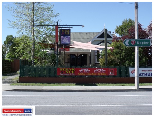 Steak and Ale on the main by-pass through Waipukurau